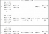 中国信达贵州省分公司被罚110万元：抵押物评估不审慎、未对收购资产进行估值