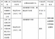 海口苏南村镇银行被罚55万元：贷款管理不尽职 票据业务不合规