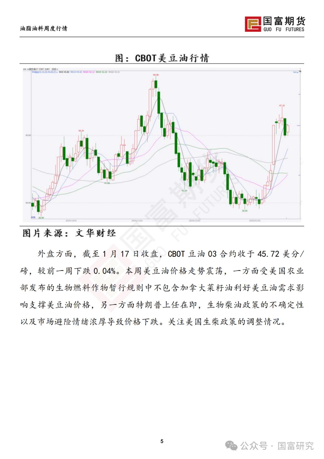 【国富豆系研究周报】特朗普上任在即 市场谨慎交投